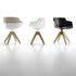 Flow Slim Armchair / VN Oak Legs / Upholstered XL
