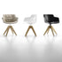 Flow Slim Armchair / VN Oak Legs / Upholstered XL