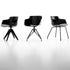 Flow Slim Armchair / Frame 4-Legged / VN Steel