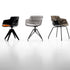 Flow Slim Armchair / Frame 4-Legged / VN Steel