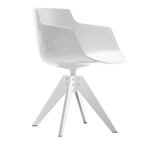 Flow Slim Armchair / Frame 4-Legged / VN Steel