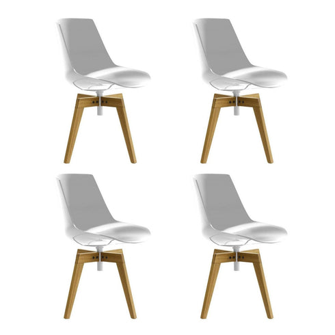 Flow Chair / Oak Legs / Set Of 4