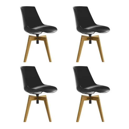 Flow Chair / Oak Legs / Set Of 4
