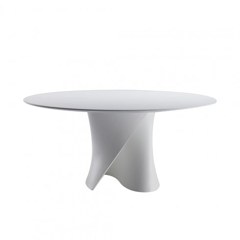 S Table Dining Table / White Base