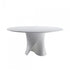 S Table Dining Table / White Base
