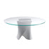S Table Dining Table / White Base