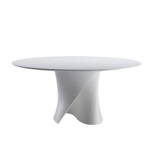 S Table Dining Table / White Base