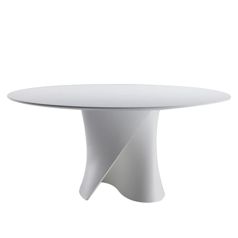 S Table Dining Table / White Base