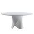S Table Dining Table / White Base
