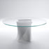 S Table Dining Table / White Base