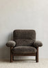Brasilia Lounge Chair / Dark Stained Oak