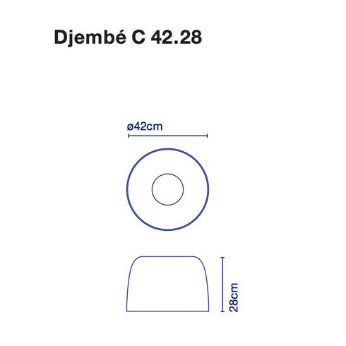 Djembé C 42.28 LED Ceiling Lamp