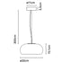 Vetra LED Suspension Lamp