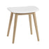 Fiber Stool Wood Base 45cm