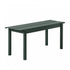 Linear Steel Outdoor Bench 110cm