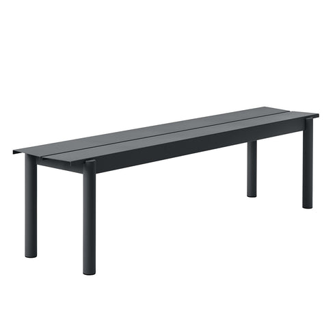 Linear Steel Outdoor Bench 170cm