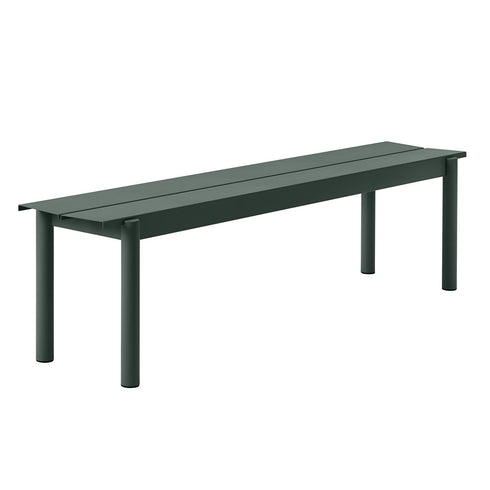 Linear Steel Outdoor Bench 170cm