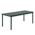 Linear Steel Outdoor Table 200x75cm