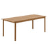 Linear Steel Outdoor Table 200x75cm