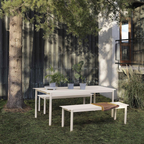 Linear Steel Outdoor Table 200x75cm