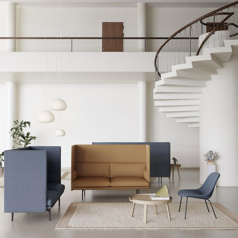 Outline Highback Sofa 2-Seater