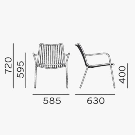 Nolita 3659 Lounge Garden Chair
