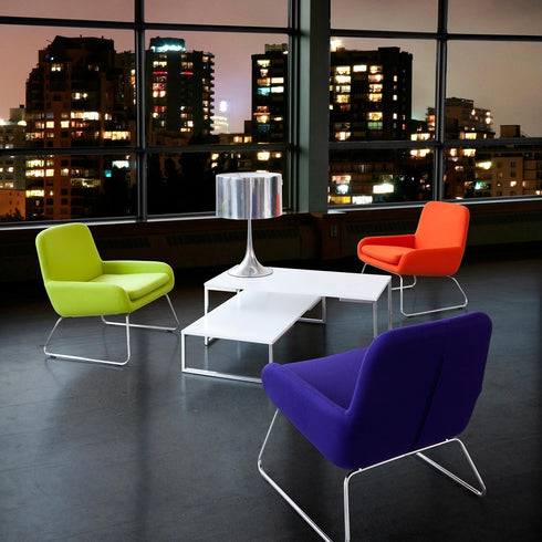 Coco Armchair with Skids