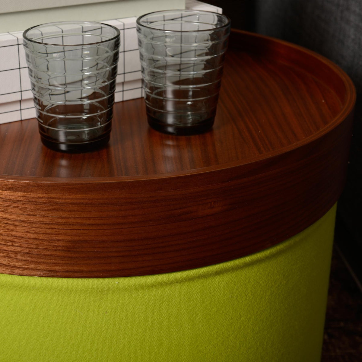 Drum Stool / Side Table S Softline Poufs e Ottomanos ParisSete