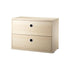 String System Cabinet 2 Drawers / 58x30cm