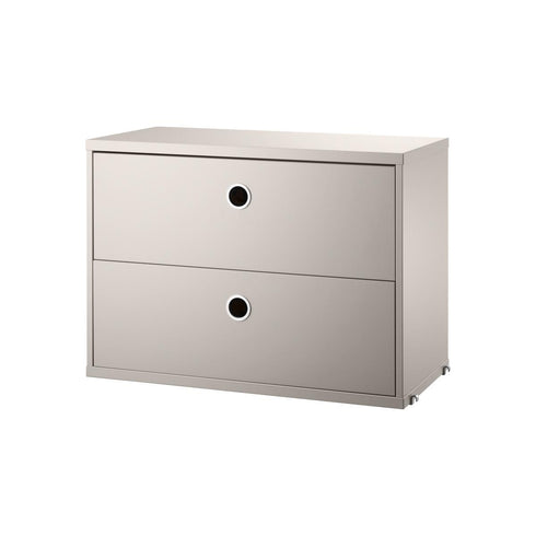 String System Cabinet 2 Drawers / 58x30cm