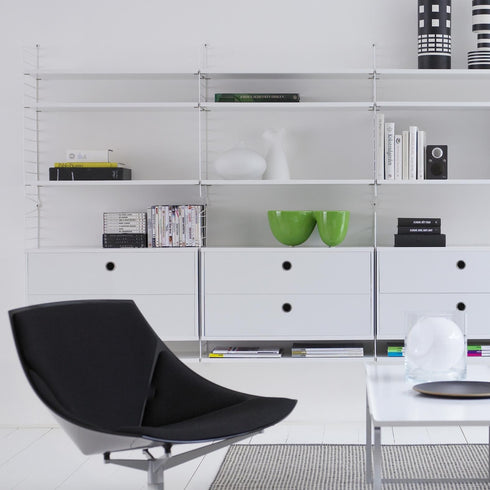 String System Cabinet 2 Drawers / 78x30cm