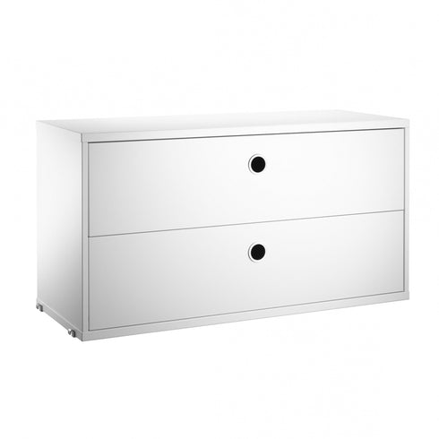 String System Cabinet 2 Drawers / 78x30cm