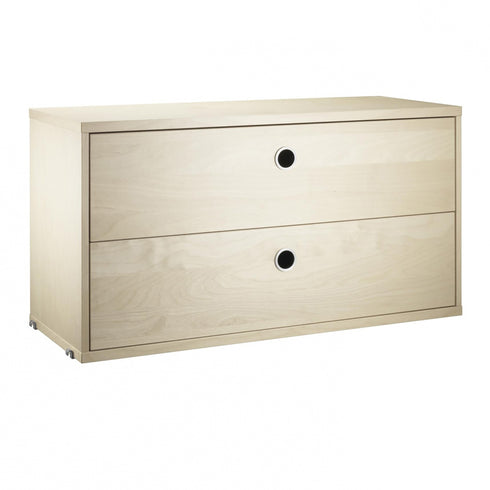 String System Cabinet 2 Drawers / 78x30cm