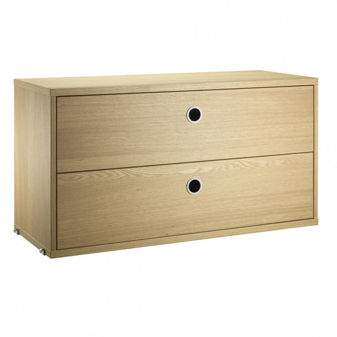 String System Cabinet 2 Drawers / 78x30cm