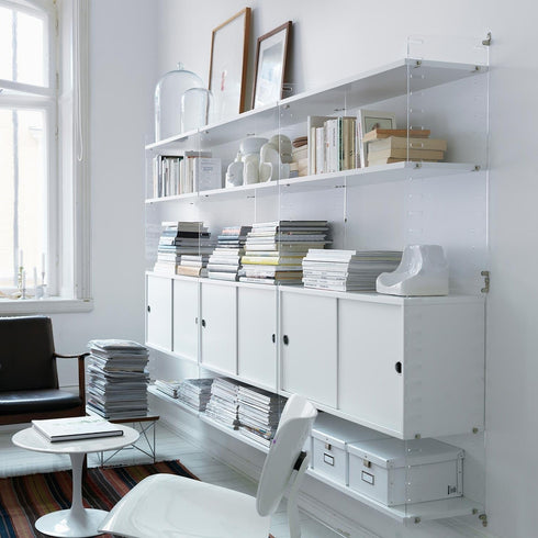 String System Cabinet Sliding Doors / 30cm