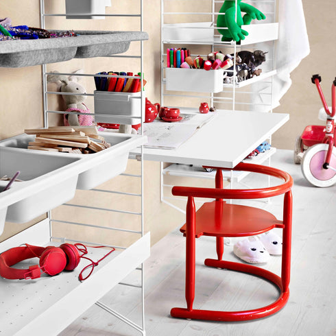 String System Shelf Low Edge / Depth 30cm