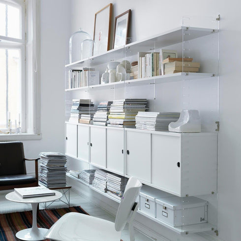 String System Shelves / Set of 3 / 58x20