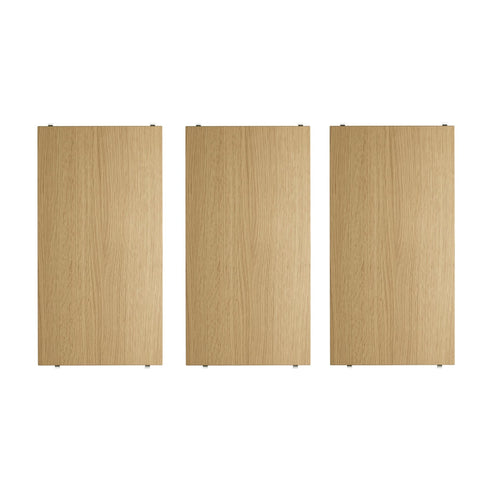 String System Shelves / Set Of 3 / 58x30cm