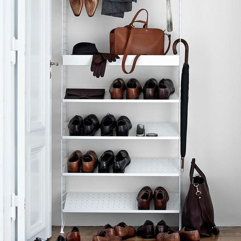 String System Shoe Rack 78x30cm steel