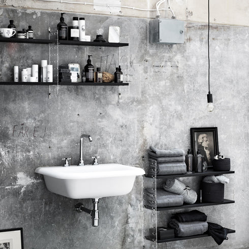 String System Wall Ladder Acrylic Glass 50x20cm