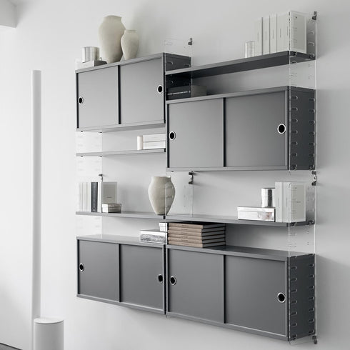 String System Wall Ladder Acrylic Glass 50x30cm