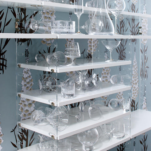 String System Wall Ladder Acrylic Glass 50x30cm