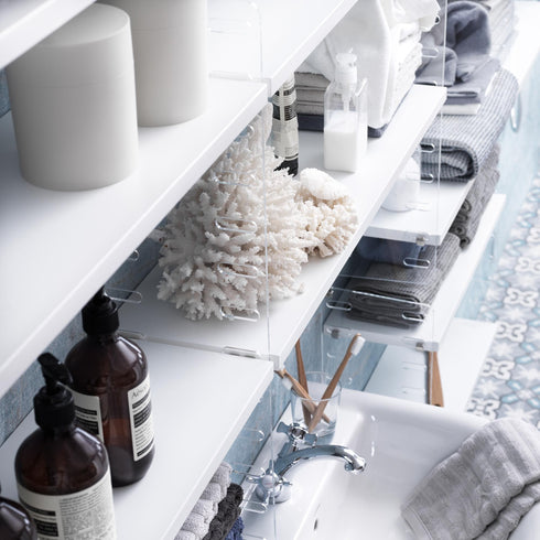 String System Wall Ladder Acrylic Glass 50x30cm