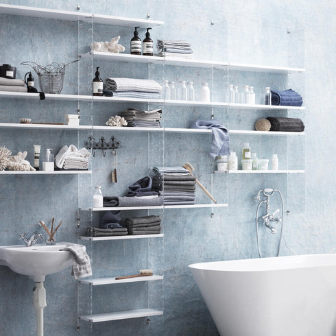 String System Wall Ladder Acrylic Glass 50x30cm