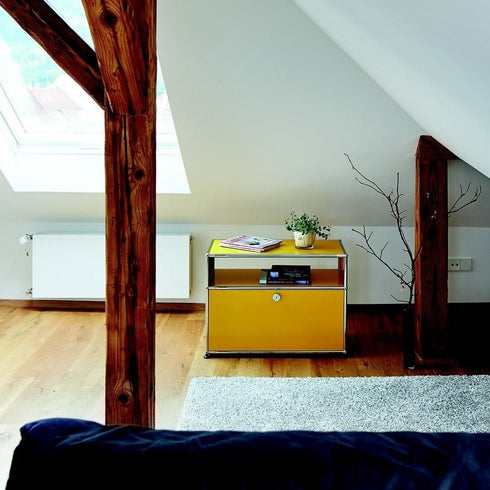 USM Haller Container With Folding Board