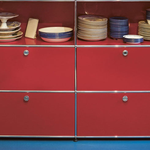 USM Haller Highboard With 4 Falling Boards