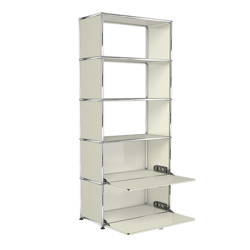 USM Shelf With 3 Compartments & 2 Falling Boards
