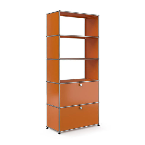 USM Shelf With 3 Compartments & 2 Falling Boards