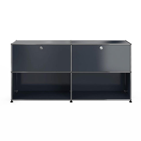 USM Sideboard With 2 Falling Boards Above