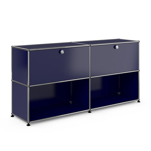 USM Sideboard With 2 Falling Boards Above